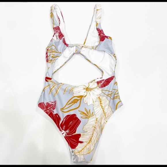 L Space Kylie Aloha Paradise Swimsuit Size 4 - Picture 4 of 5